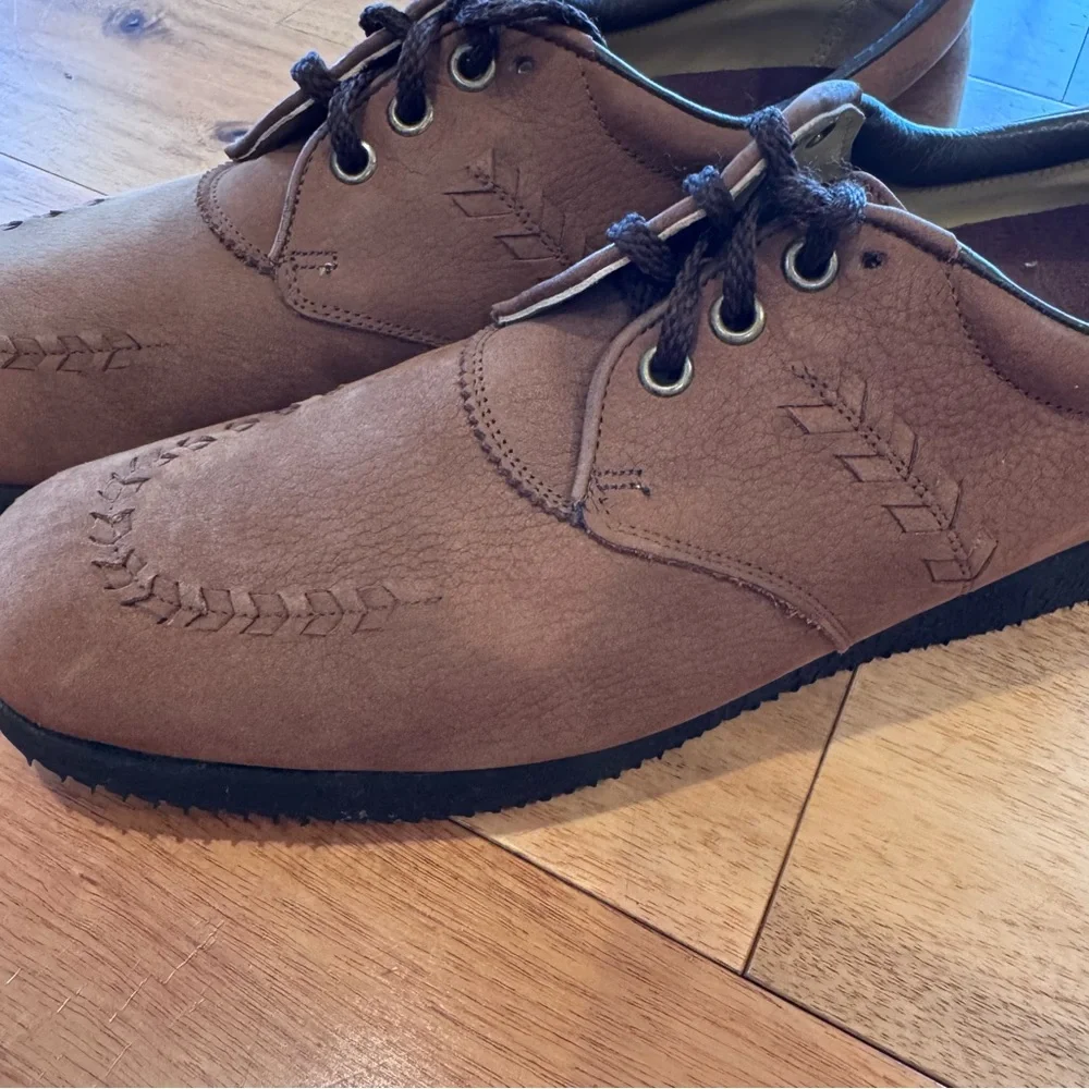 Vibram‎ Men's Casual Brown Lace-Up Shoes